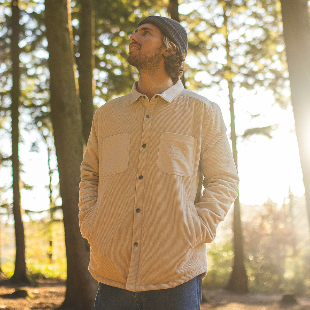 Kodiak Cord Shirt - Feather Gray