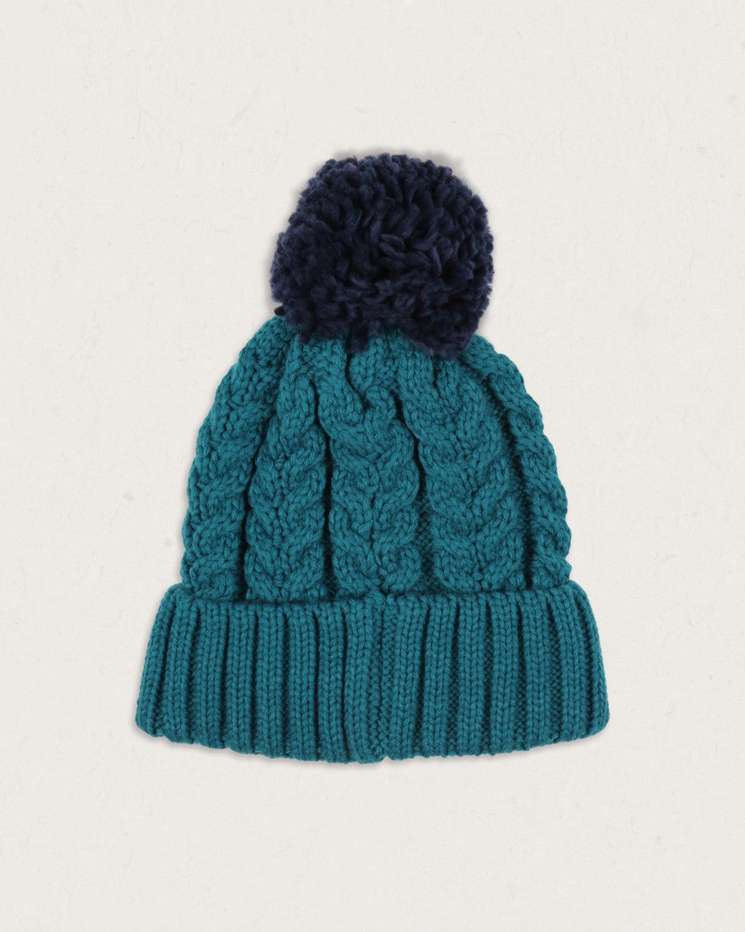 Drifter Fleece Lined Recycled Acrylic Bobble Hat - Shaded Spruce