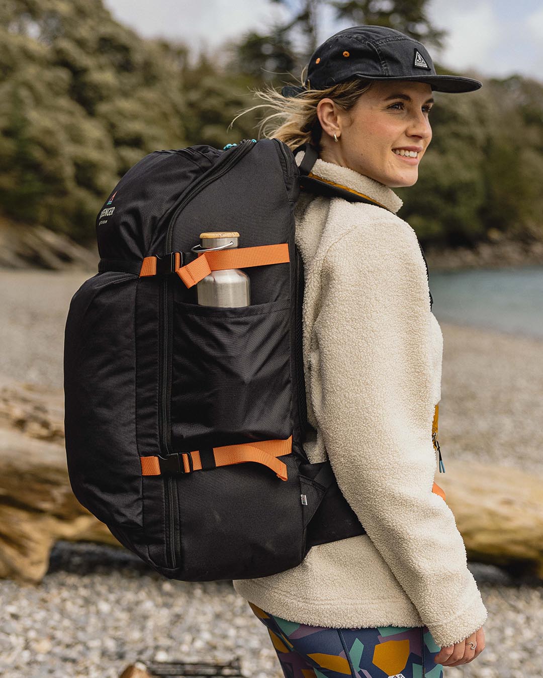 55l travel backpack Adventurer 55L Backpack Black – Passenger